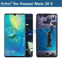 LCD Screen for Huawei Mate 20 X LCD Display for Huawei Mate 20 X LCD Assembly Touch Screen Digitizer Phone Replacement Test Top