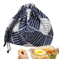 Mini Lunch Tote Pouch Japanese Style Lunch Box Bag Portable Lightweight Food Delivery Bag For Men Women Children