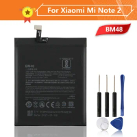 Phone Battery For For Xiaomi Mi Note 2 Note2 BM48 Genuine Phone Battery 4070mAh Replacement Battery