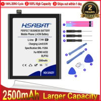 HSABAT 0 Cycle 2500mAh BLP783 Battery for OPPO RENO ACE2 ACE 2 High Quality Replacement Accumulator