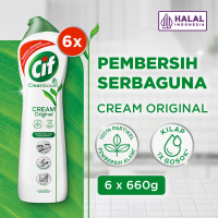 CIF MIRACLE CREAM PEMBERSIH SERBAGUNA ORIGINAL BOTOL 660G 6PACK