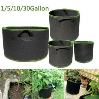 Breathable plant Grow Bags pot 3 5 10 gallon home Vegetable growing garden tree strawberry potato fabric jardin gardening tools