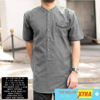 Baju Hatta Koko L NI Baju koko Pria matt toyobo varian warna Kekinian@@ High Muslim