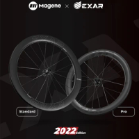 Magene Bike Carbon Wheelset Wheels Bicycle Disc Rim Brake Center Lock Road Cycling