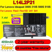 New L14L2P21 Laptop Battery For Lenovo Yoga 500-14 500-15,For Lenovo Ideapad 300S 310S 500S 510S,Flex3 U41 S41 Flex15D Series