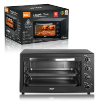 RAF New Black Oven Home Use Electric Appliances 68L Large Capacity Temperature Control Microwave Ovens