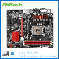For ASRock H81M BTC Computer USB3.0 SATAIII Motherboard LGA 1150 DDR3 H81 Desktop Mainboard Used