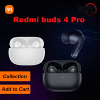 Xiaomi Redmi Buds 4 Pro Bluetooth Earphone TWS True Wireless Earbuds Noise Cancelling 3 Mic Wireless Headphones ANC Headset 4Pro