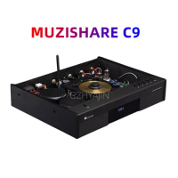 Latest MUZISHARE C9 fever level vacuum tube CD player with high-definition Bluetooth and decoder 9038