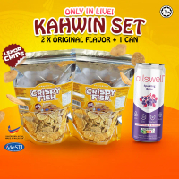 [Set Kahwin] Sedap Bites Lekor Chips 200g (SoftPack) | Crispy Fish Snack | Crunchy Lekor Chips | Ori