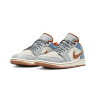 W Air Jordan 1 Low SE Phantom 拼接丹寧牛仔FZ5045-091