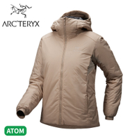 【ARC'TERYX 始祖鳥 女 Atom 保暖化纖外套《煙燻棕》】X000006947/保暖外套/防風外套