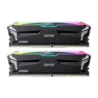 【Lexar 雷克沙】Ares RGB 系列 DDR5 6800 32GB 桌機 電腦 桌上型記憶體 超頻 鋁散熱(16GB x2)