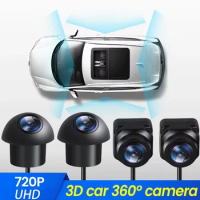 Car Accessories 360 camera system Car Rear View Camera 360°Panoramic Camera Car Bird View System 4 Camera Rear/Front/Left/Right
