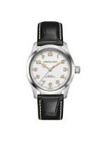 นาฬิกาข้อมือผู้ชาย Khaki Field Murph Auto Watch 38MM รุ่น H70405710 สีขาว