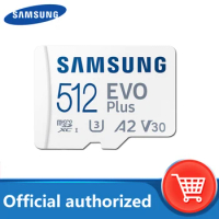 SAMSUNG Micro SD card 128GB EVO Plus Class 10 130MB/s Memory Card 64GB 256GB 512GB TF Card cartao de memoria