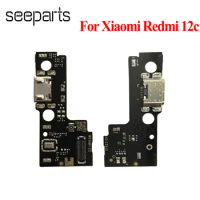 Test For Xiaomi Redmi 12c USB Charging Port Flex Cable For Redmi 12c 2212ARNC4L Charger Port Dock Plug Connect Board Replacement