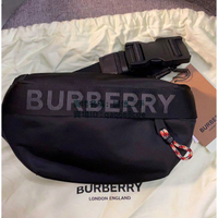 誠信二手 BURBERRY LOGO徽標細節 腰包