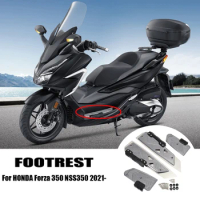 For Honda For Forza350 FORZA 350 NSS 350 2018-2021 Motorcycle Accessories Footrest Footboard Step Footpad Pedal Plate Foot Pegs