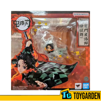 Bandai Tamashii Nations Figuarts Zero Demon Slayer Tanjiro Kamado Kyojuro Rengoku's Sword Guard Ver.