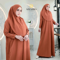 SAFANA Series | Abaya Knit Premium Set Hijab | Gamis Syari