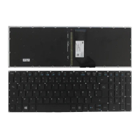 French Azerty New Laptop Keyboard for Acer Aspire 3 A315-21 A315-31 A315-41 A315-51 A315-53 Black with backlight FR