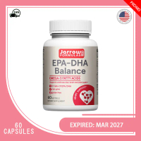 Jarrow FORMULAS EPA-DHA, kombinasi asam lemak alami, mendukung metabolisme dan kekebalan tubuh, menj