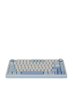 Sea Salt Blue - F75 คีย์บอร์ดไร้สาย Gasket Mechanical Keyboard 3IN1 Size 75% - รับประกันศูนย์ไทย 2 ป