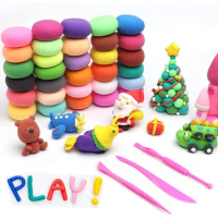 500g Super Light Clay Colorful Plasticine Color Handmade Soft Modeling Clay Educational Toy DIY Light Slimes For Children