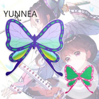 Kochou Shinobu Butterfly Hair Clip Demon Slayer Anime Cosplay Hairpin Hair Wear Kimetsu No Yaiba Butterfly Headwear Cosplay Prop
