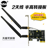 MINI PCI-E轉臺式機PCI-E轉接卡筆記本無線網卡轉臺式機轉接卡板【尚宜家居】