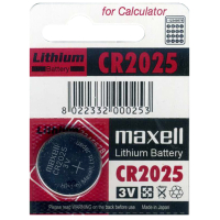 水銀鋰電池CR2025 1顆入