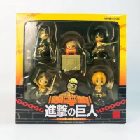 Attack on Titan Levi Ackerman Anime Figure ARTFX J Mikasa Ackerman Action Figure Shingeki no Kyojin Eren Yeager Figure Toys