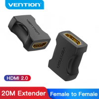 Vention HDMI Extender 4K HDMI 2.0 Female to Female Connector Cable Extension Adapter Coupler for PS4/3 TV Switch HDMI Extender