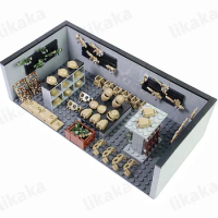 Military Weapons House Building Blocks Toys Gift MOC Blocks Guns Accessories Construction Toy Set Compatible with Classic Bricks