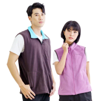 【St.Bonalt 聖伯納】防風Soft Shell 刷毛保暖背心│男女款 8203 8204(防風、保暖、抗靜電、抗起毛球)