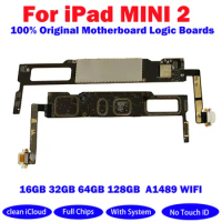 A1489 A1490 A1491 Clean iCloud Mainboard For iPad Mini 2 Motherboard WIFI Cellular Version 16GB 32GB 64GB Repair Logic Board