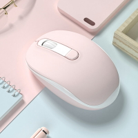 滑鼠無線滑鼠靜音女生粉色小巧可愛藍牙適用華為聯想無需接收器可充電【HZ72813】