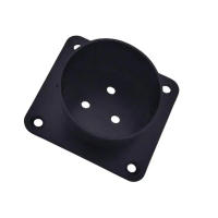 2026 Wholesale Inclined Tube Base Sofa Leg Piece Table Leg Connection Piece Disassembly Table Leg Ir
