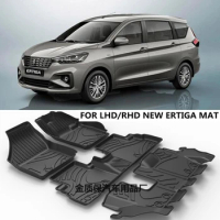 Use for 2019+new SUZUKI Ertiga XL6 custom car carpet car floor mats Fit For SUZUKI Ertiga XL6 custom waterproof floor mats