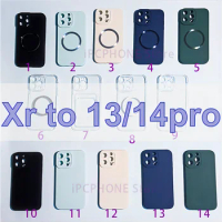 for iphone xr to 14pro and 13pro protective case ，for iphone xr to 14pro perfect case ，for xr like 13pro case