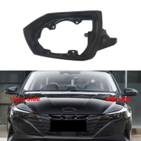 For Hyundai Elantra 7th 2021 Car Accessories Outer Rearview Mirror Frame Side Rear View Mirrors Cover Lid Shell
