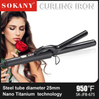 SOKANY675 Curling Hair Stick Beauty Adjustable Temperature CURLING IRON