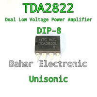 IC TDA2822 DIP-8 Original UTC Unisonic Dual Low Voltage Power Amplifier