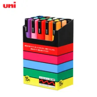 8 Uni Posca Paint Markers, 3M Fine Posca Markers with Reversible