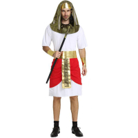 Trang Phục Halloween Ai Cập Cổ Ai Cập Pharaoh Tutankhamun Vua Hoàng Hậu Cleopatra Nữ Hoàng Trang Phụ