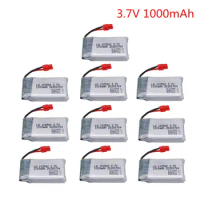 for SYMA X5HW X5HC X5UC X5UW 3.7V 1000mAh 25C Battery For RC Drone Quadcopter Spare Bettery Parts 3.7v 102542