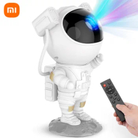 Xiaomi LED Star Projector Galaxy Night Light Astronaut Starry Nebula Ceiling Anime Light Gift for Kids Adults Room Lights Decor