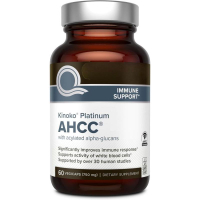 AHCC Immune Support Supplement 60 Vegetarian Capsules (750mg) Immune Boosting Liver Capsules AHCC He