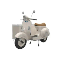 3 Wheel Electric Motorcycle Tricycles Small Popsicle Carts Street Mobile Ice Cream Food Cart Adult Tricycle Bike with Freezer